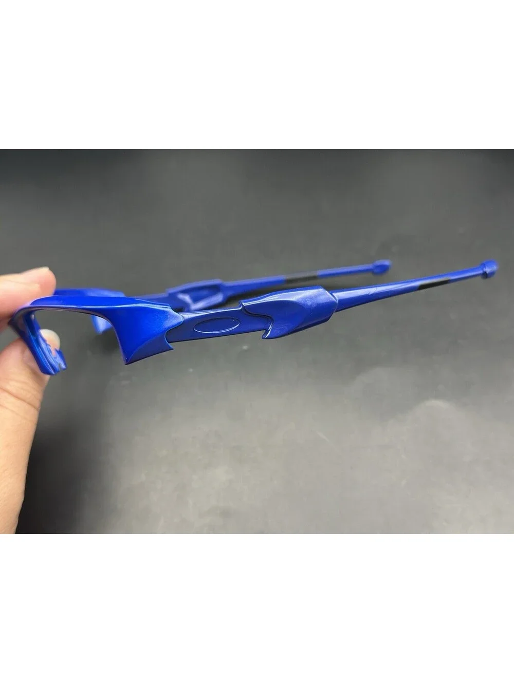 Oakley Flak Jacket Team Blue/Polished Blue Frame